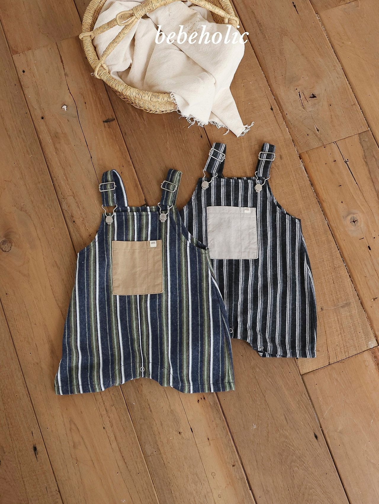 50.MoreStripedSuspenderRomper