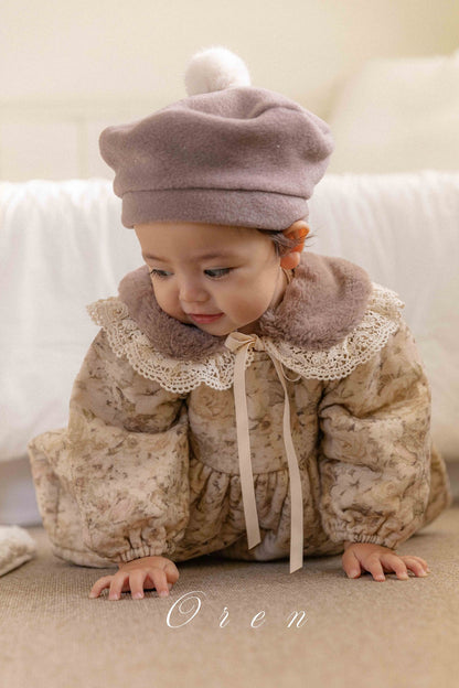 ［OREN］briel padded dress (3oz)