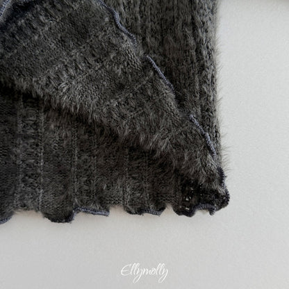 ［ellymolly］meringue knit tee