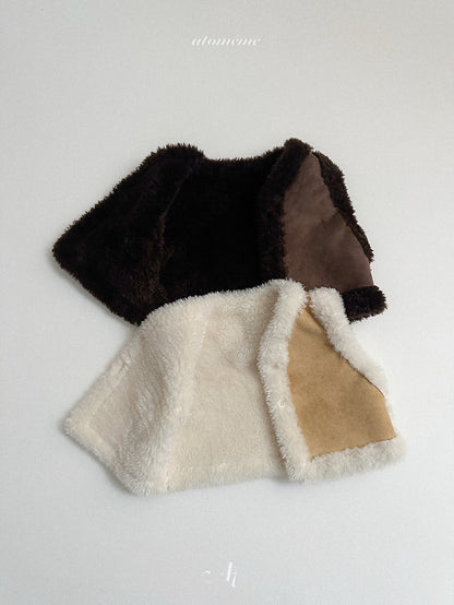 ［atomeme］reversible mustang vest