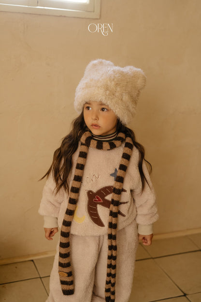［OREN］cat faux fur beanie