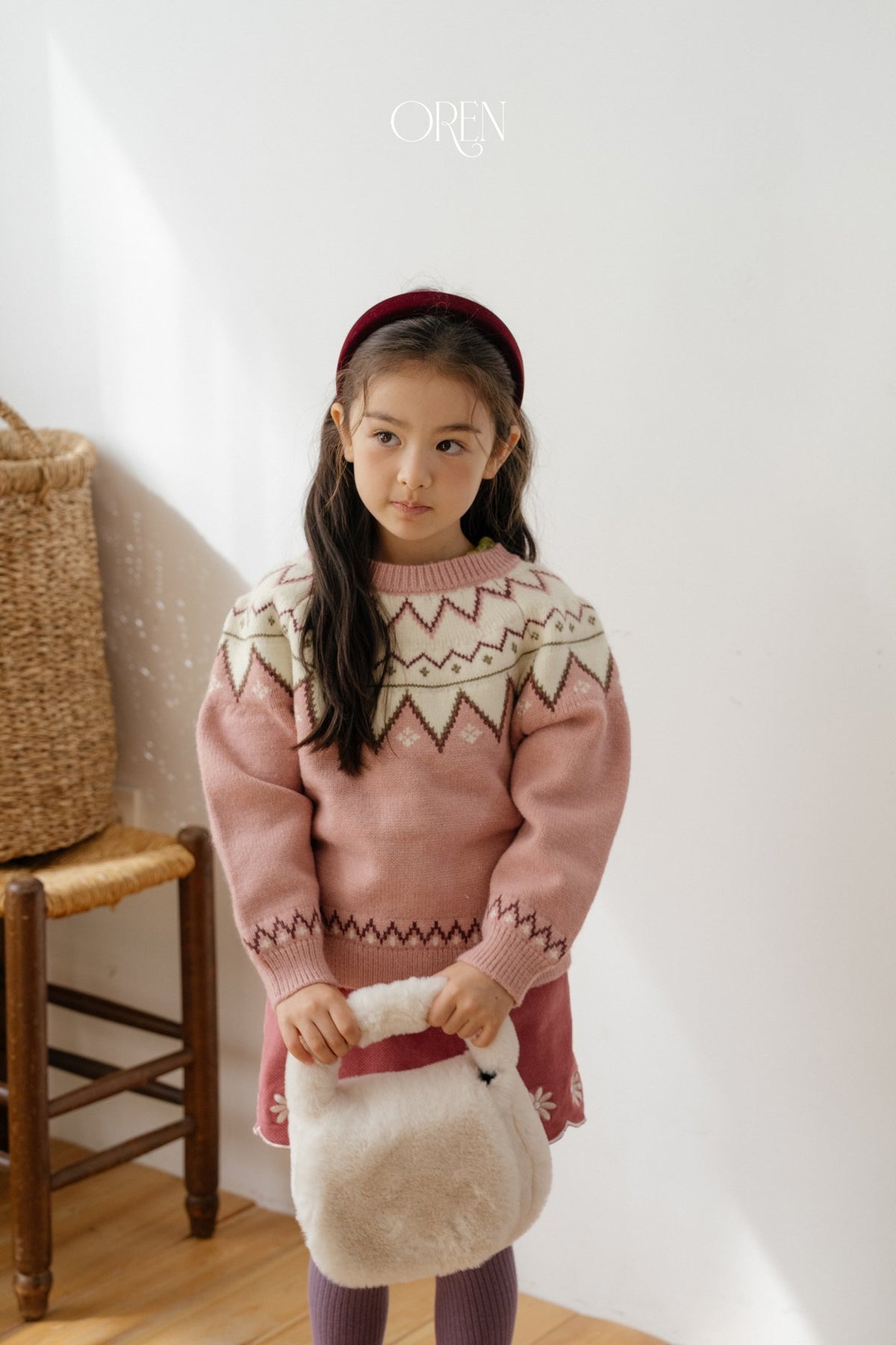 ［OREN］oslo reversible knit cardigan