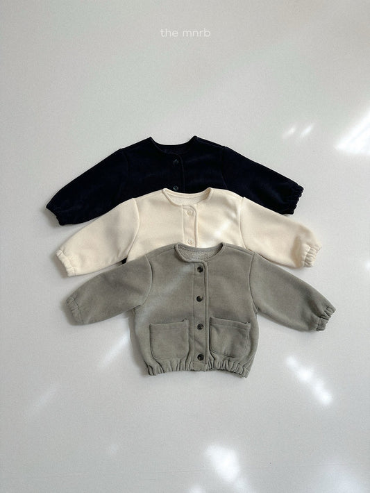 ［minirobe］poy warm cardigan