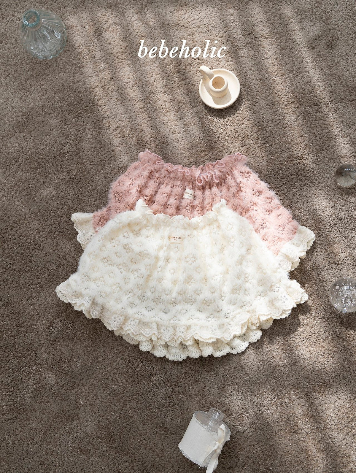 ［bebeholic］dear layered skirt