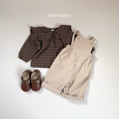 ［mimimarket］corduroy overalls