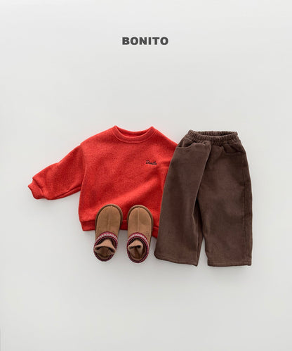 ［BONITO］gradation knit sweatshirt