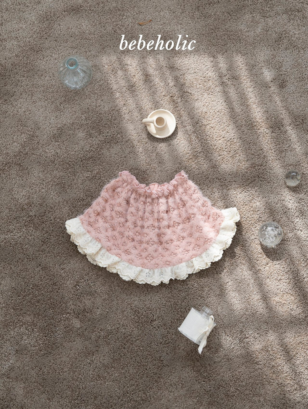 ［bebeholic］dear layered skirt