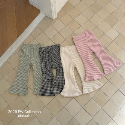 ［ninibello］toffee bebe boots cut pants