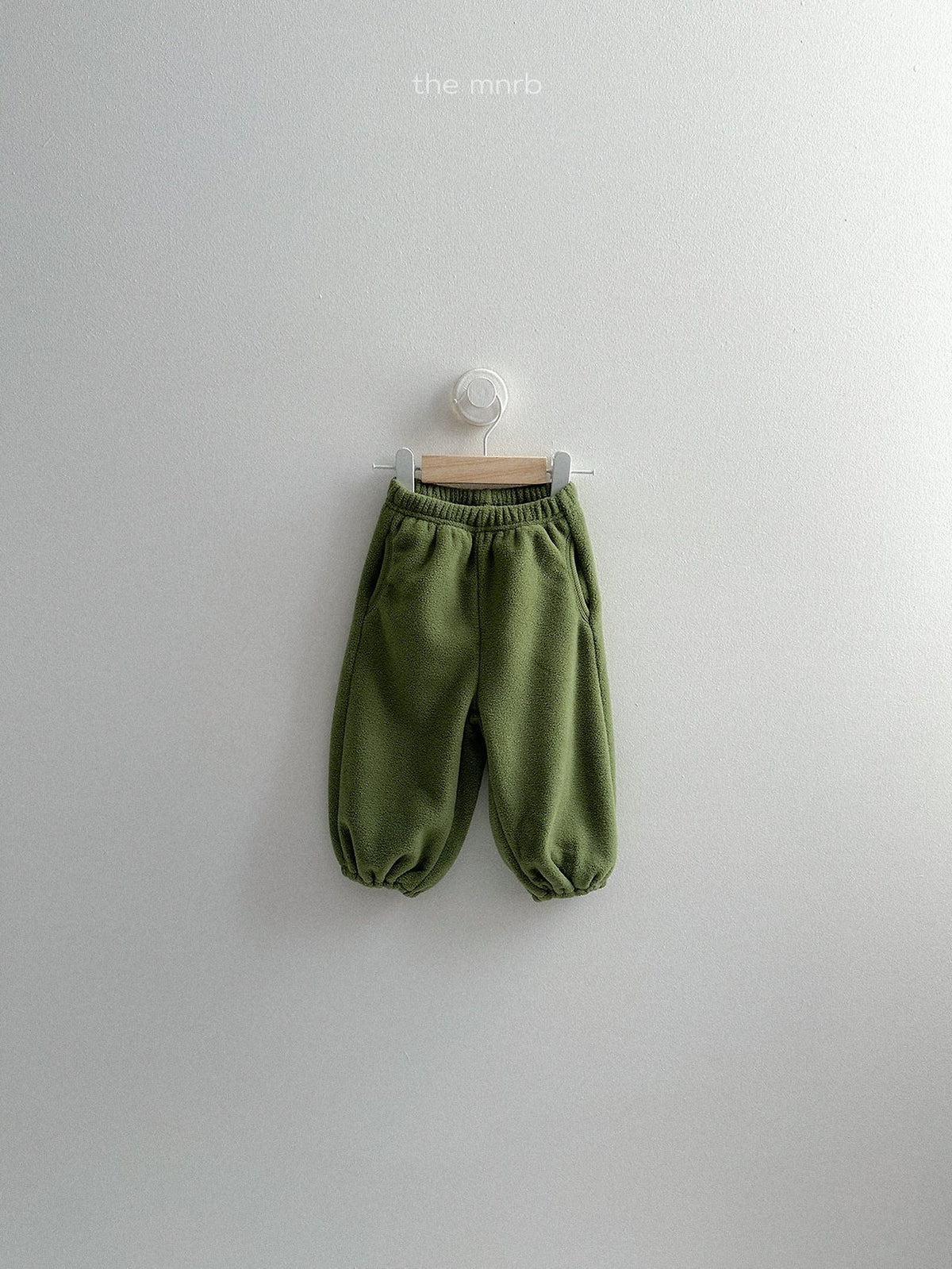 ［minirobe］teddy jogger pants