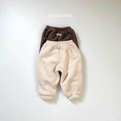 ［mimimarket］egg pintuck jogger pants