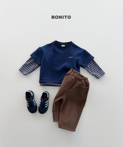 ［BONITO］layered short sleeve tee