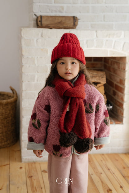 ［OREN］merci pom-pom muffler