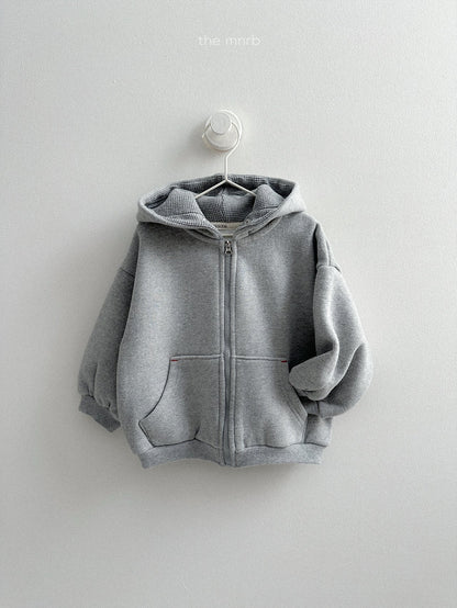 ［minirobe］barrel hood zip-up