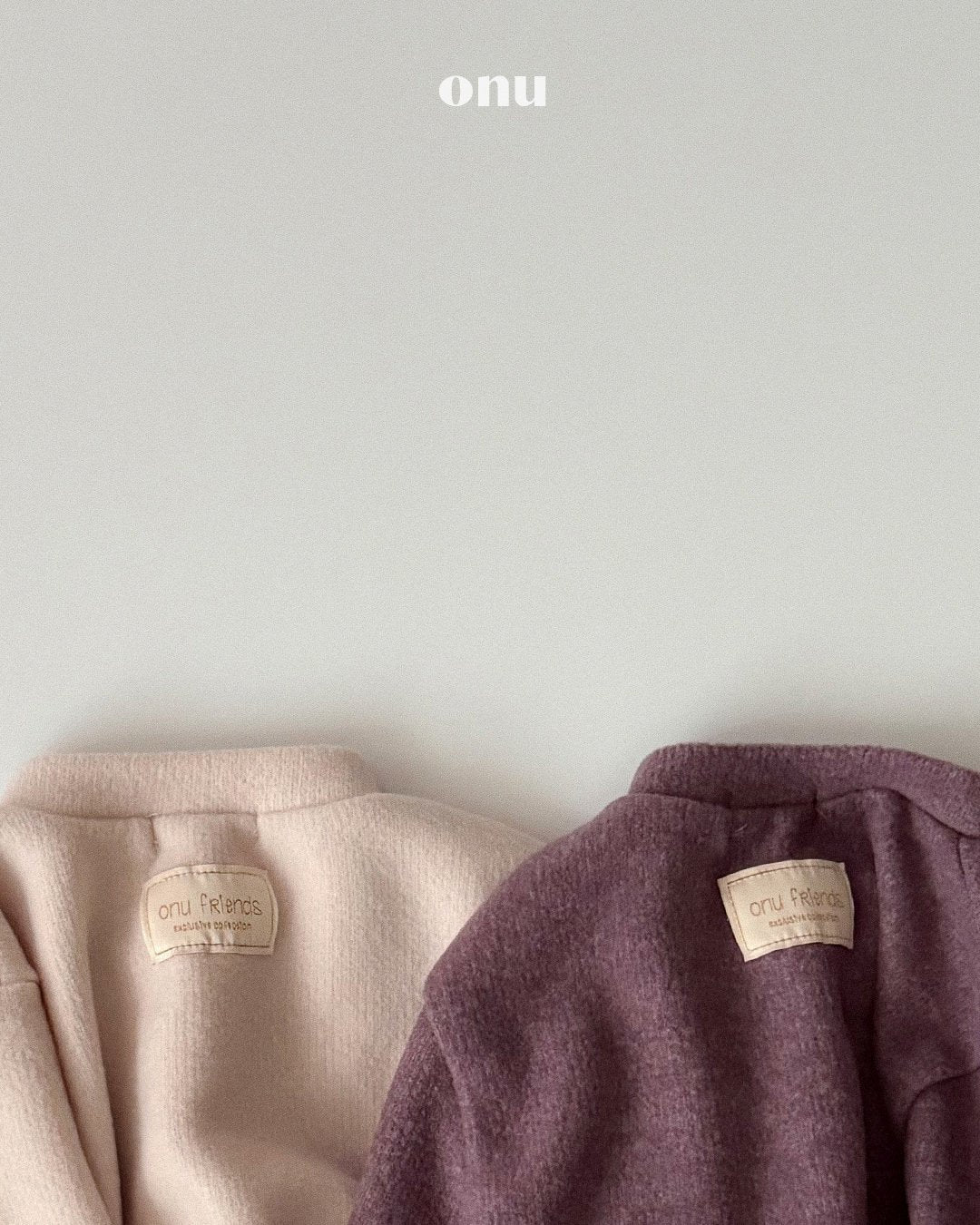 ［ONU］fleece cardigan