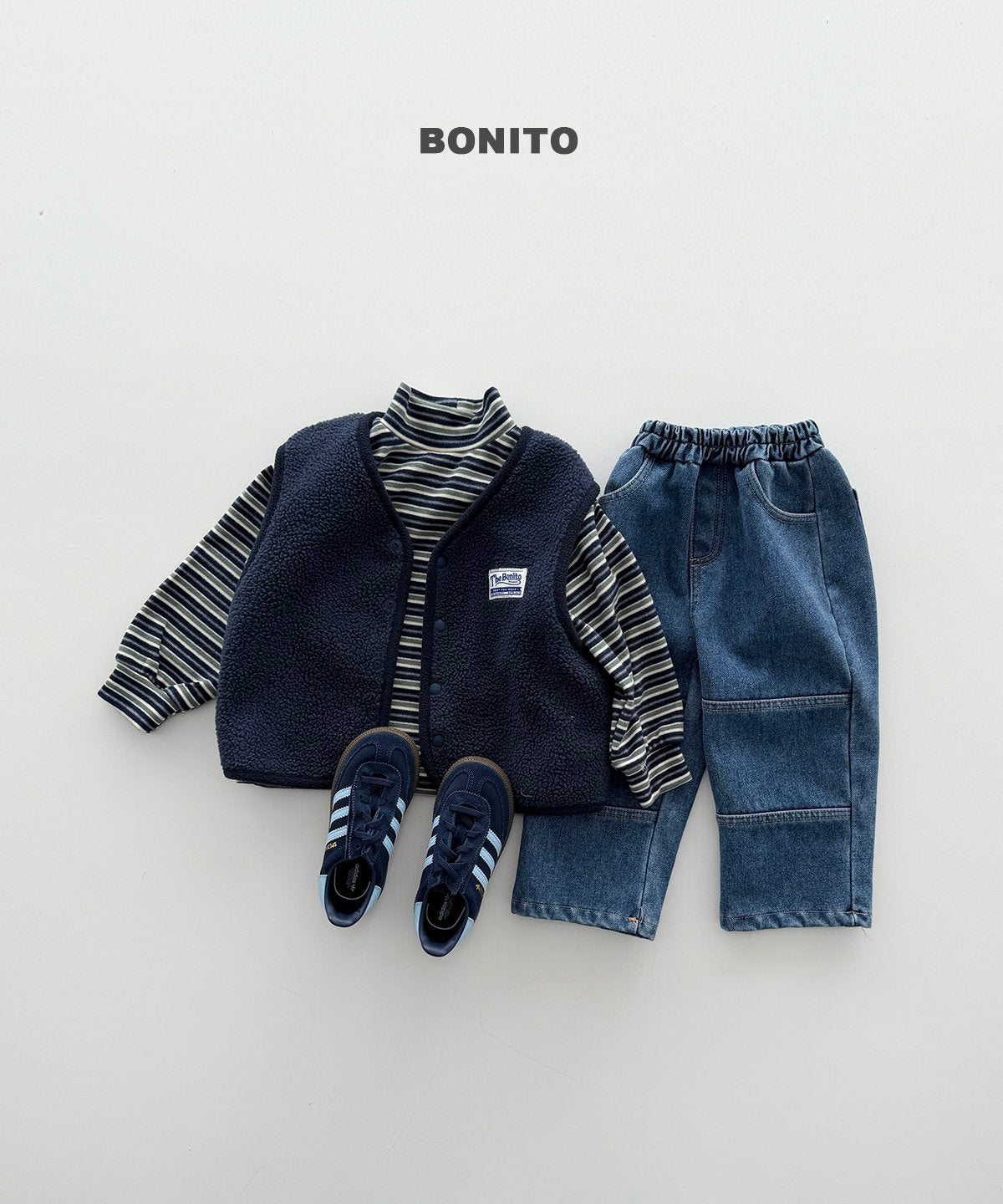 ［BONITO］fluffy boucle vest