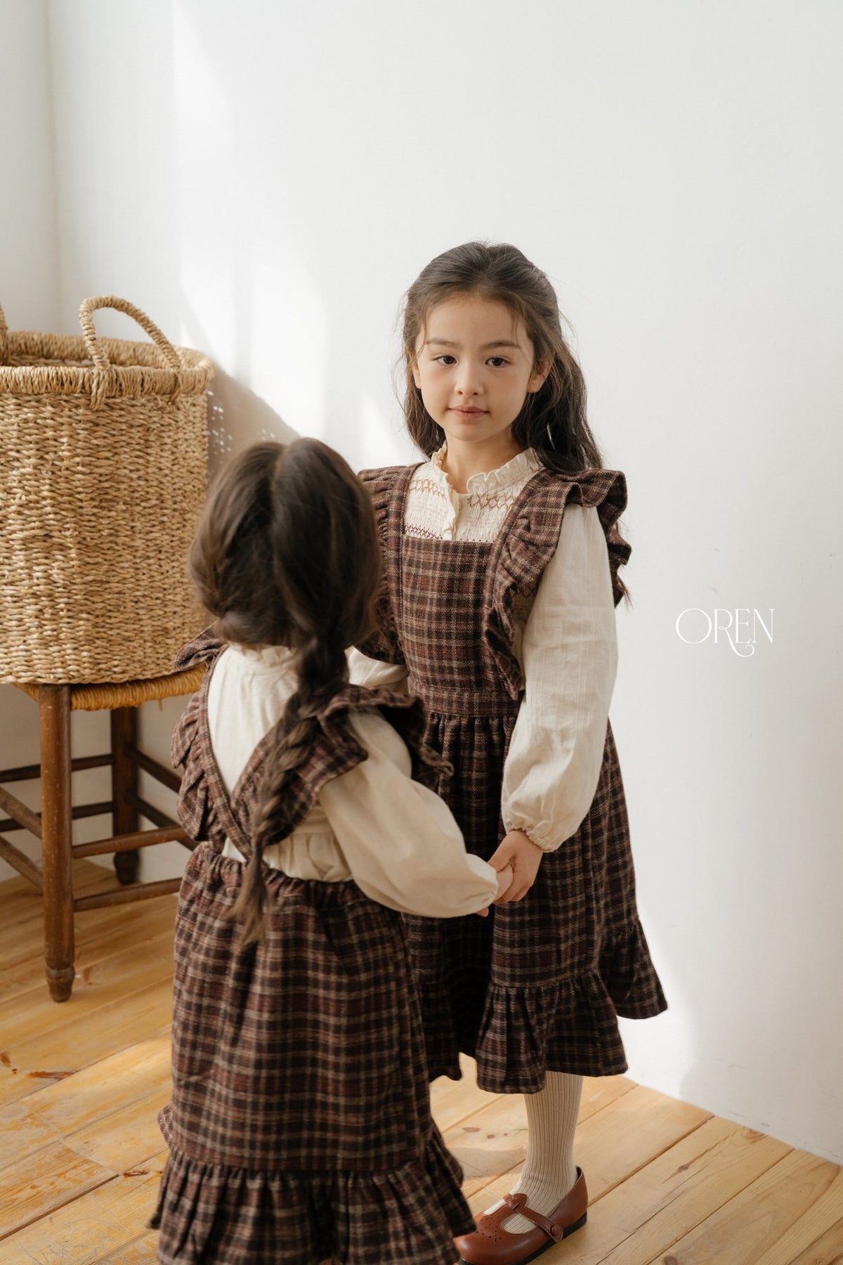 ［OREN］solene pinafore dress