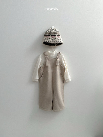 ［minirobe］eyelet turtleneck tee