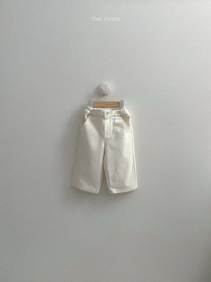 ［minirobe］winter basic straight pants