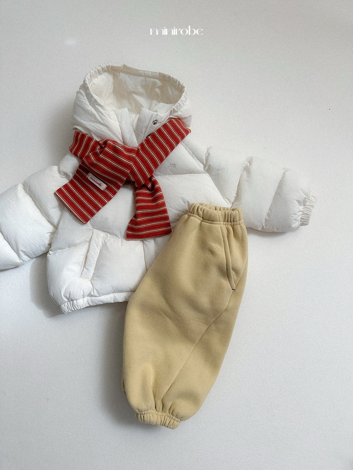 ［minirobe］barrel jogger pants