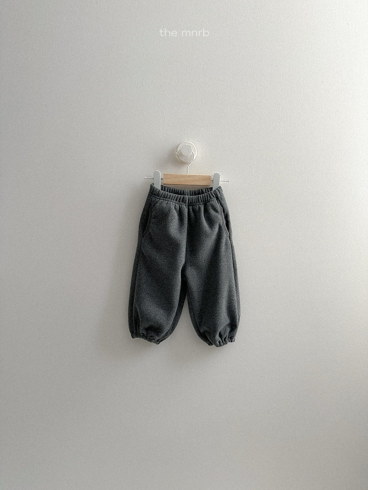 ［minirobe］teddy jogger pants