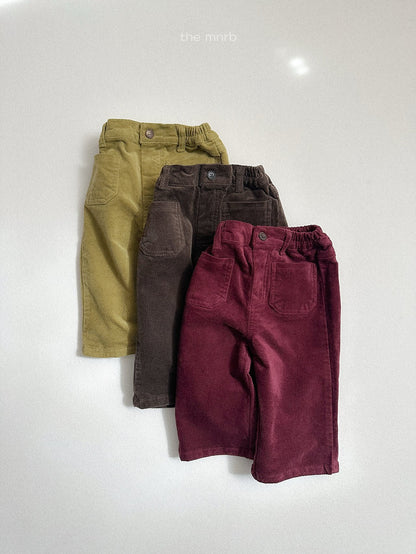 ［minirobe］kiko pocket pants
