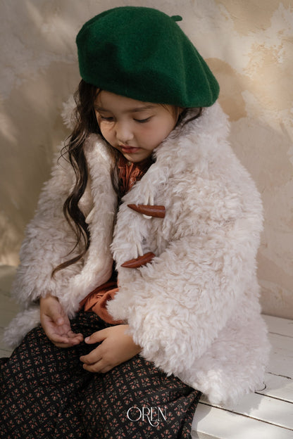 ［OREN］bernie toggle fur jacket