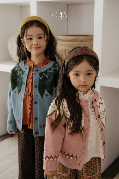 ［OREN］oslo reversible knit cardigan