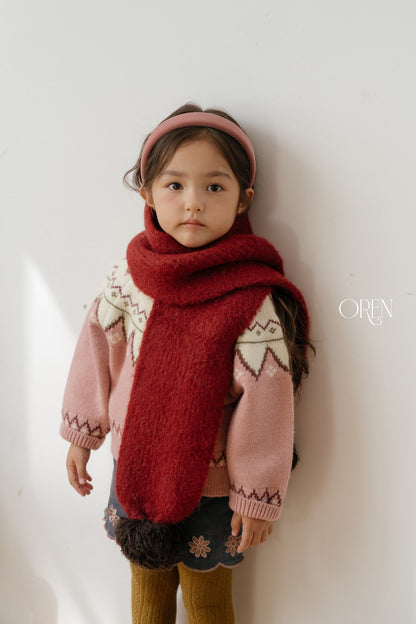［OREN］oslo reversible knit cardigan