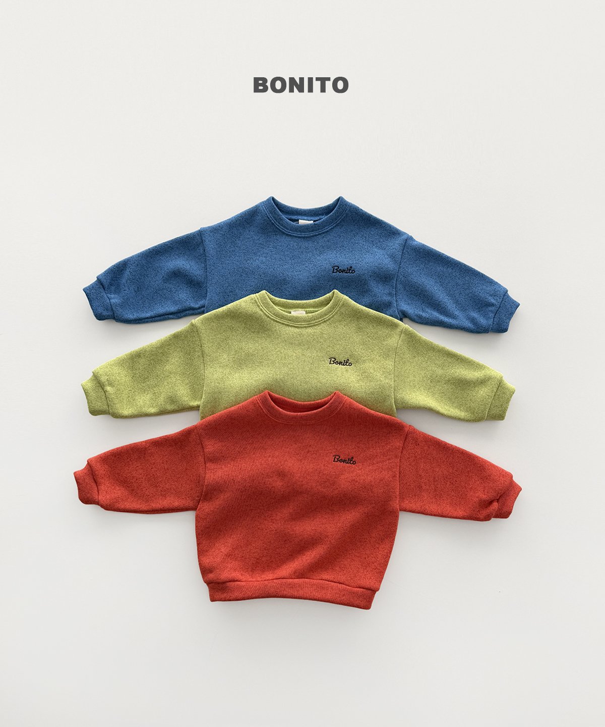 ［BONITO］gradation knit sweatshirt