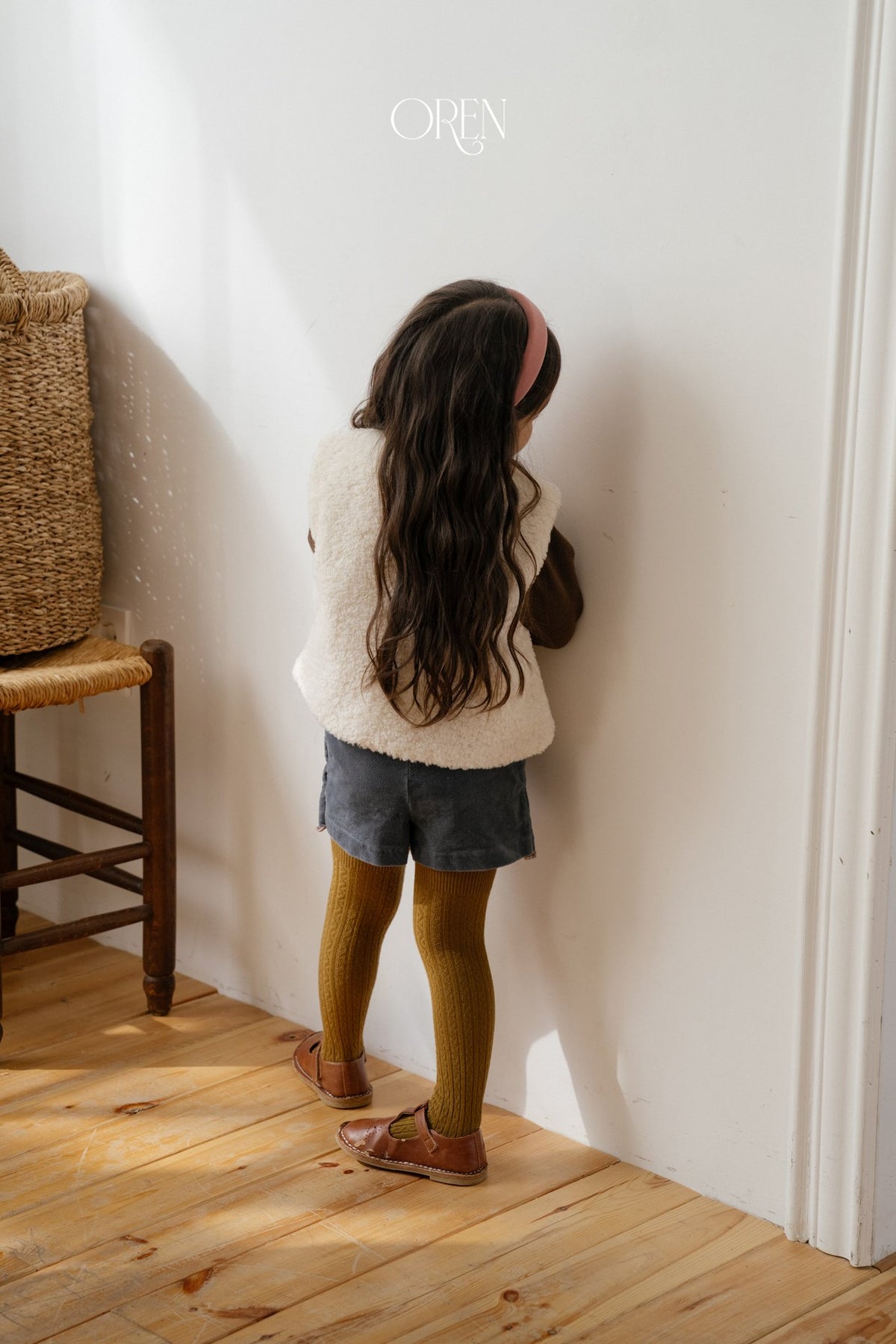 ［OREN］marmont cable knit tights