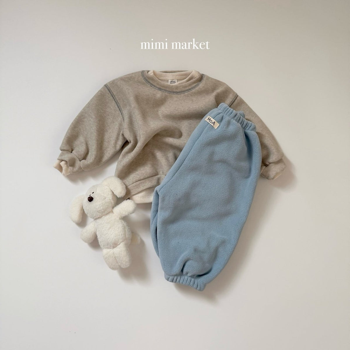 ［mimimarket］mink terry sweatshirt