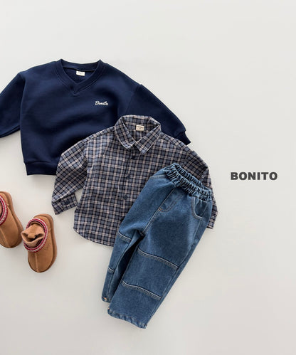 ［BONITO］check flannel shirt