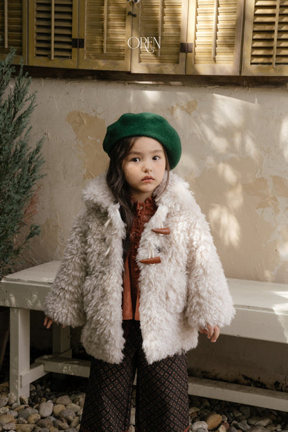 ［OREN］bernie toggle fur jacket