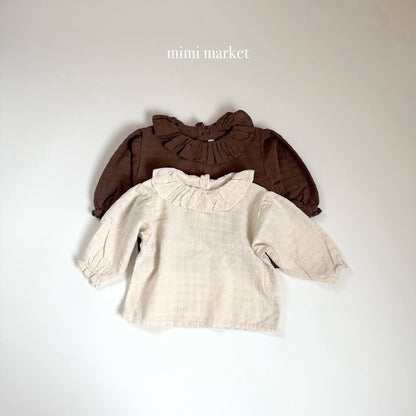 ［mimimarket］sia collar blouse