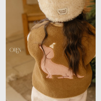 ［OREN］monceau fleece vest