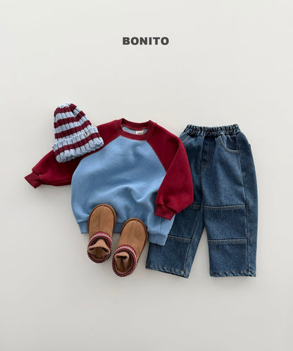 ［BONITO］two-tone knit beanie