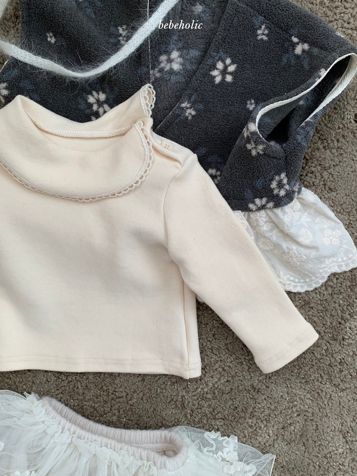 ［bebeholic］quilting turtle tee