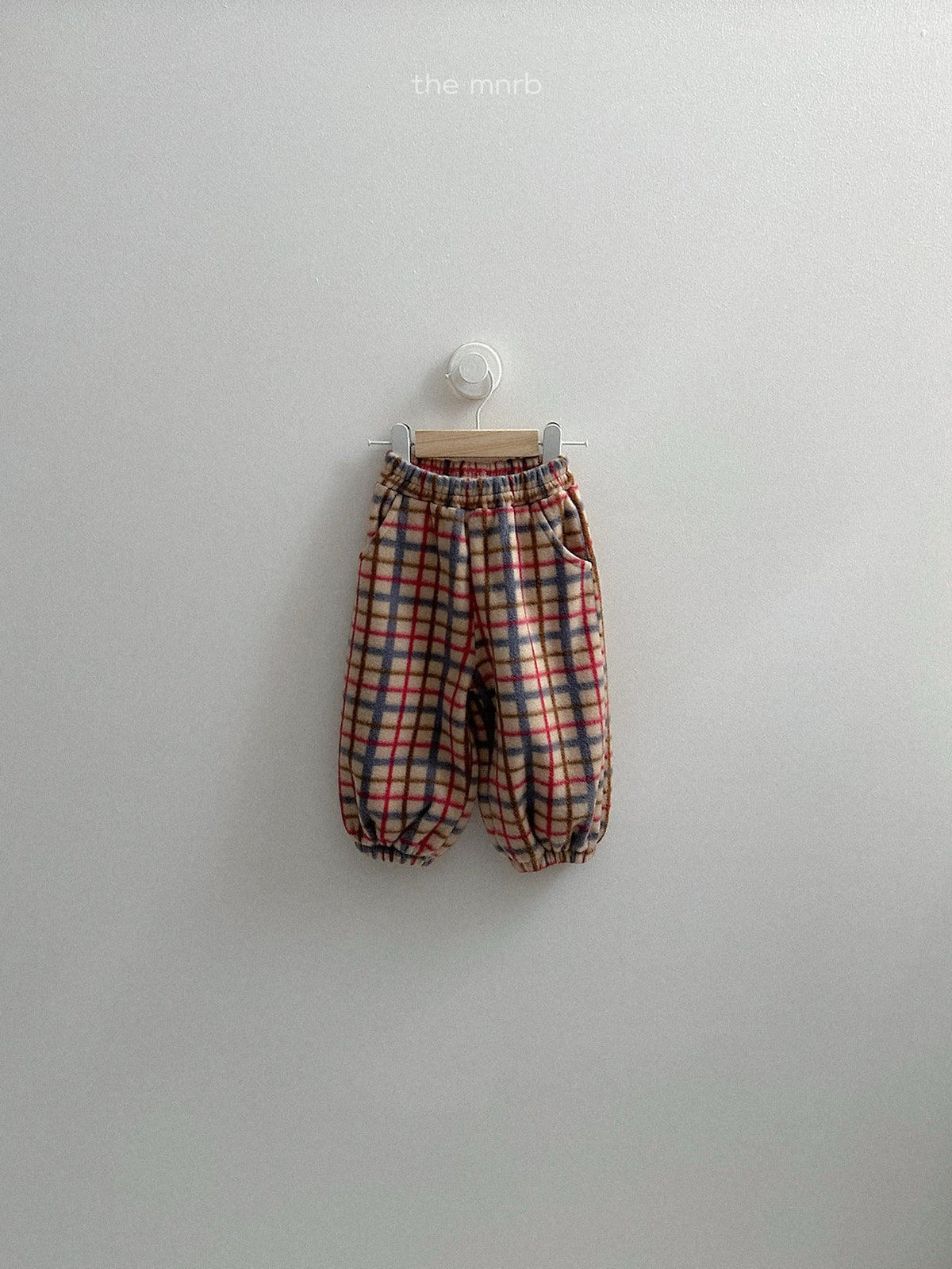 ［minirobe］fleece jogger pants