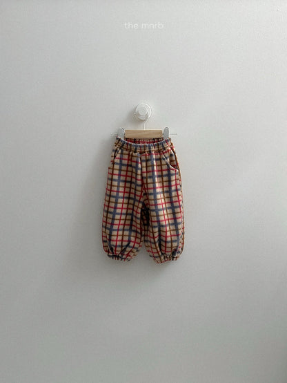 ［minirobe］fleece jogger pants