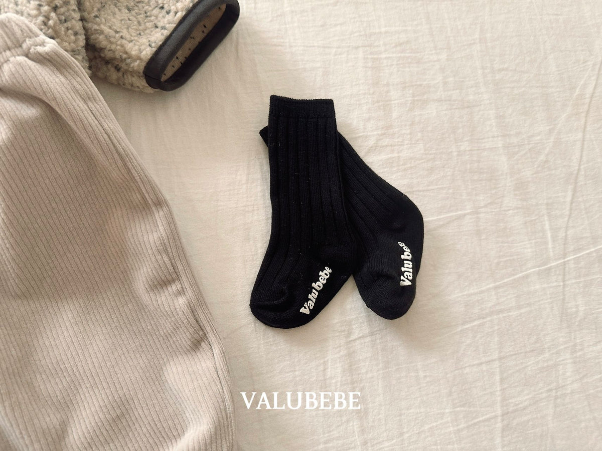 ［valubebe］daily rib socks set