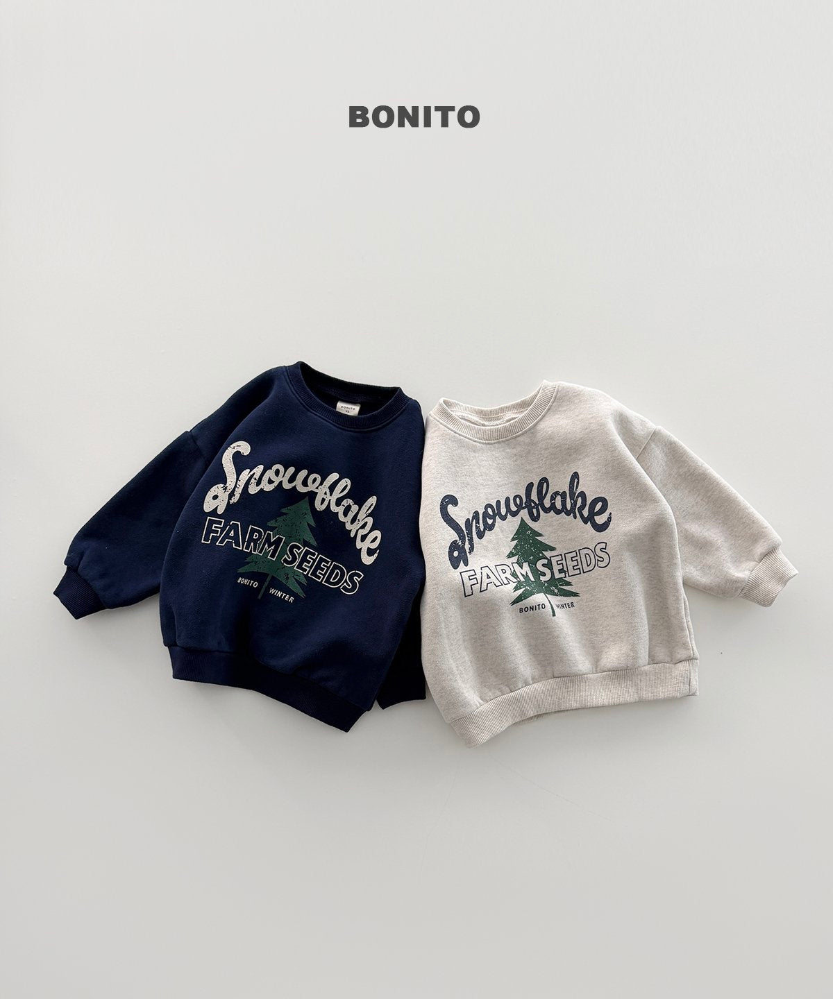 ［BONITO］snow sweatshirt