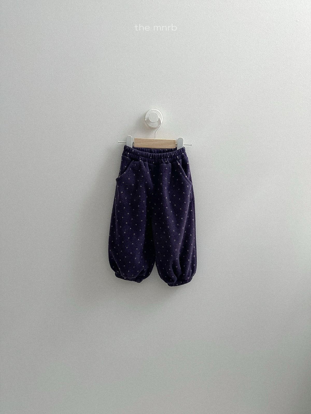 ［minirobe］fleece jogger pants