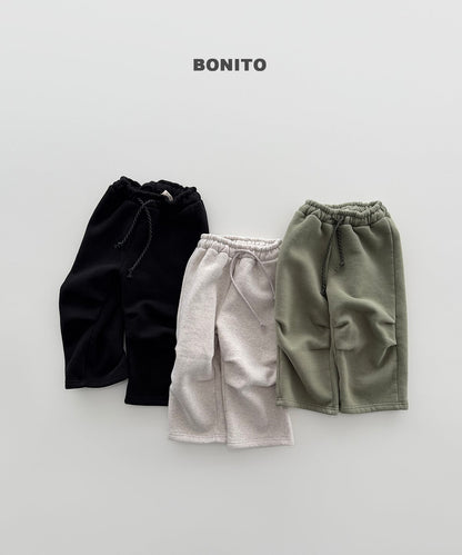 ［BONITO］knee tuck straight pants