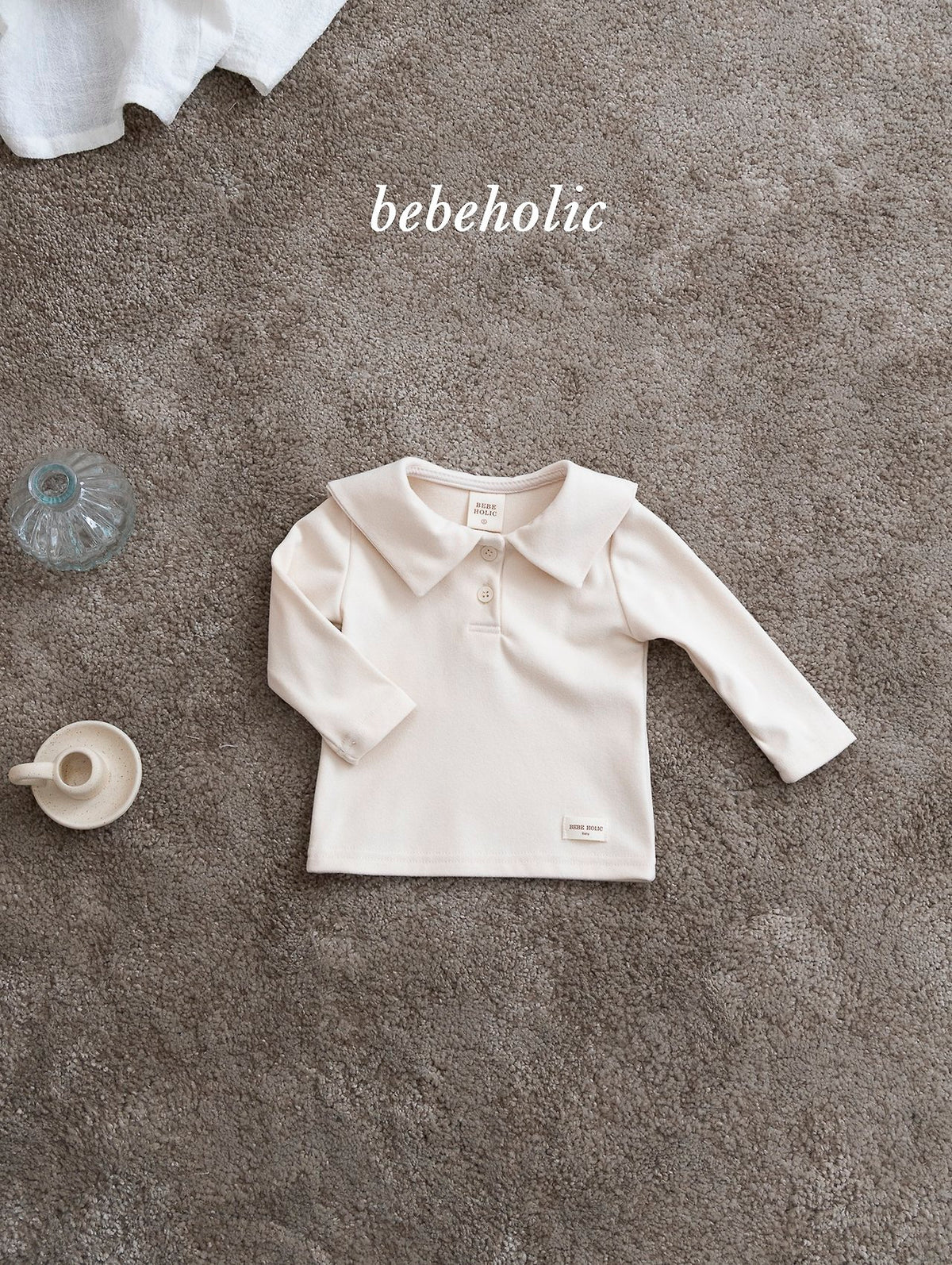 ［bebeholic］wint collar tee