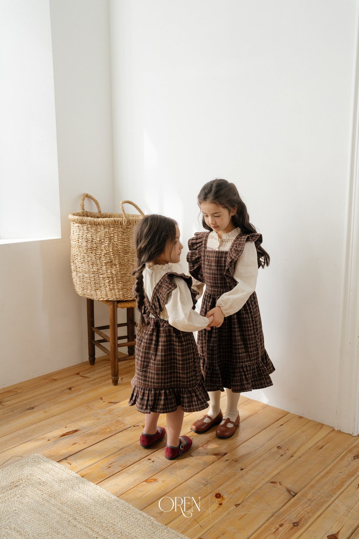 ［OREN］solene pinafore dress