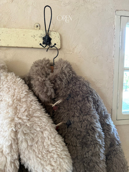 ［OREN］bernie toggle fur jacket