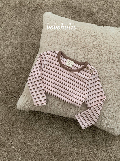 ［bebeholic］toto stripe tee