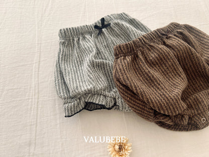 ［valubebe］herringbone frill pumpkin pants