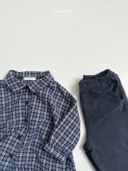 ［minirobe］winter basic straight pants