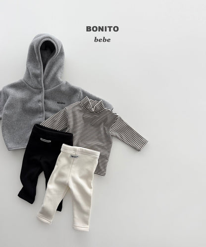 ［BONITO］1+1 rib leggings